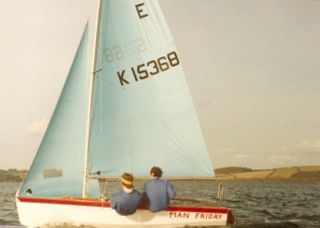 sailing at Restronguett